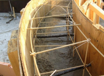 Армування фундаменту стеклопластиковой арматурою. Армування фундаменту стеклопластиковой арматурою.