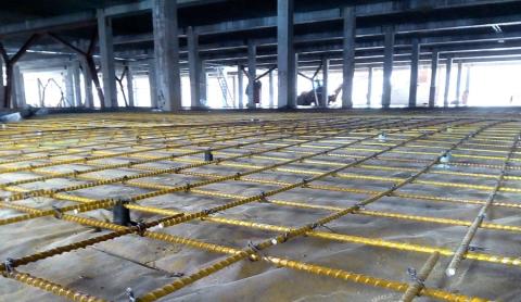 Композитна арматура для армування бетонних підлог